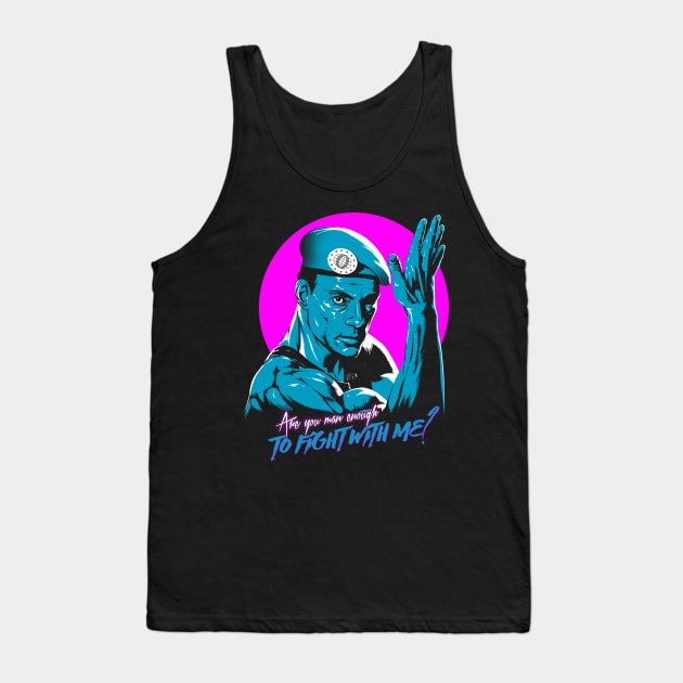 Are you man enough? Tank Top by ddjvigo